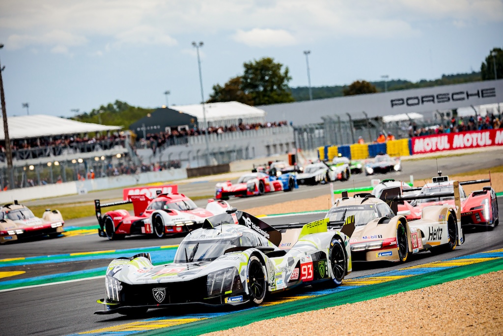 Mikkel Jensen manglede farten på Le Mans
(Foto: Team Peugeot TotalEnergies)
